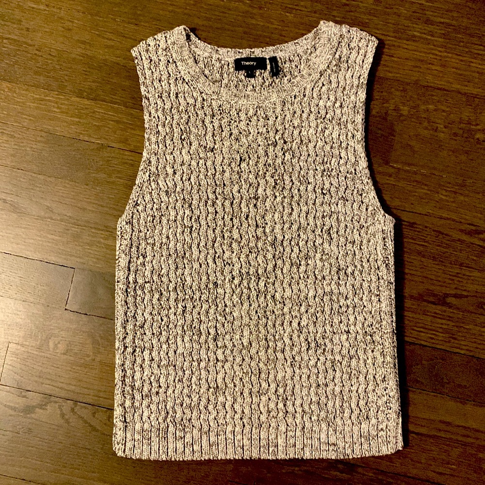 Theory sleeveless knit  top